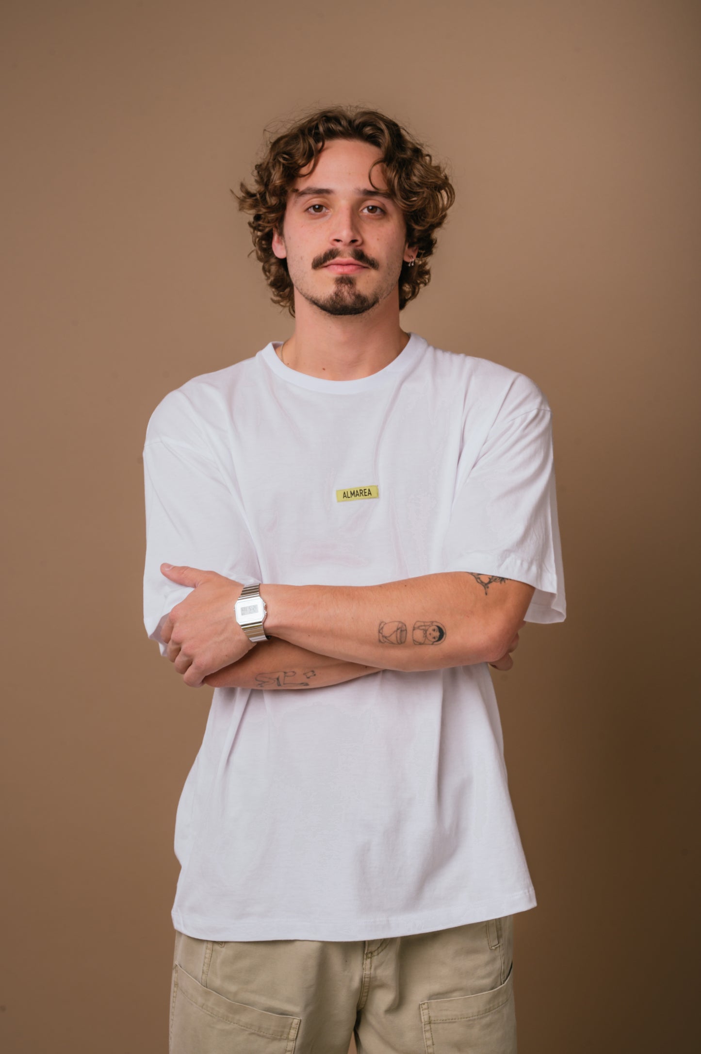 Oversized Almarea Tee Blanca