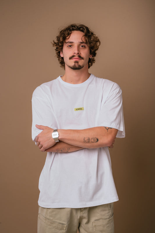 Oversized Almarea Tee Blanca